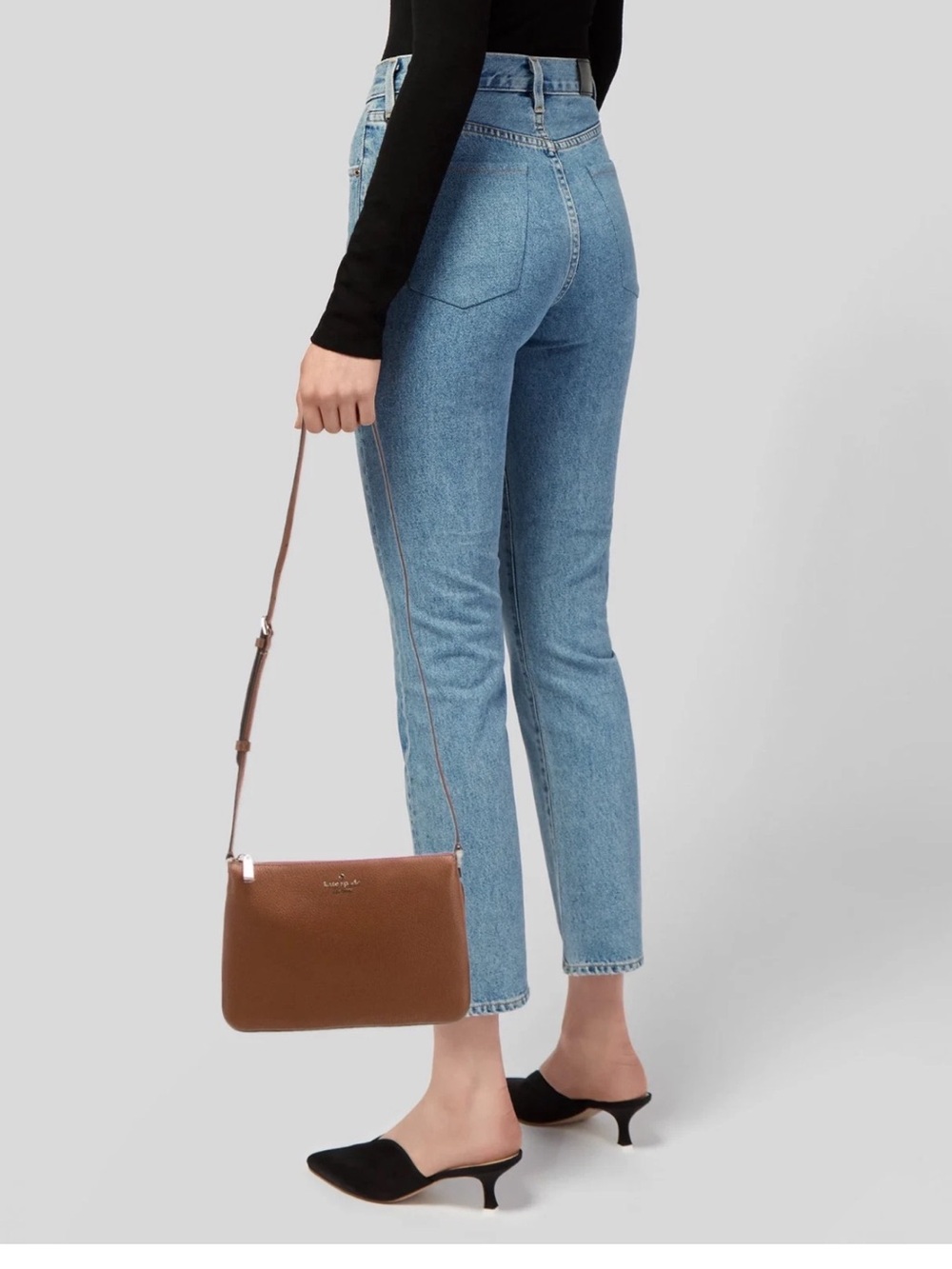 Kate Spade NY Leila triple gusset crossbody purse